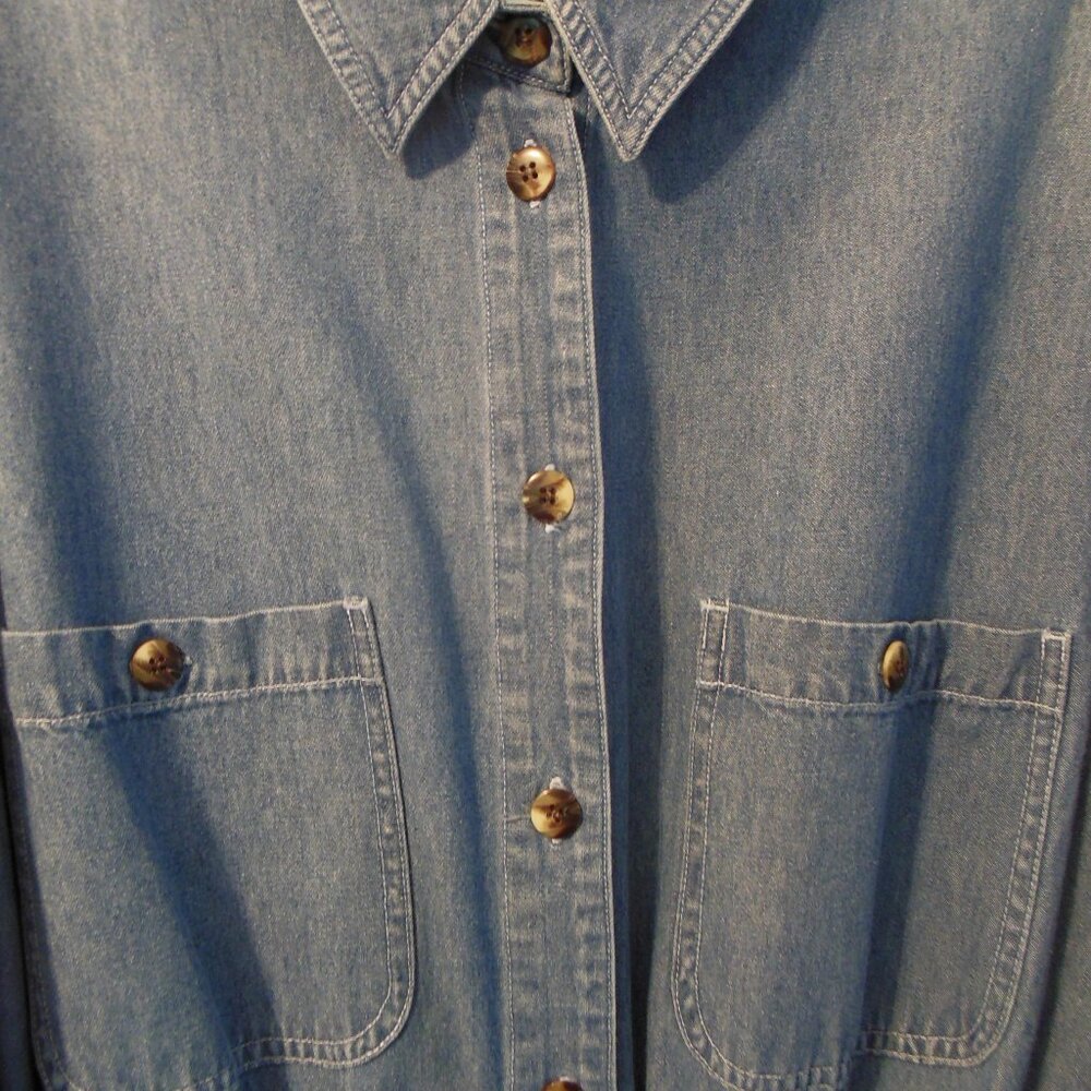 FADS 100% Cotton Denim Dress - Picture 6 of 9